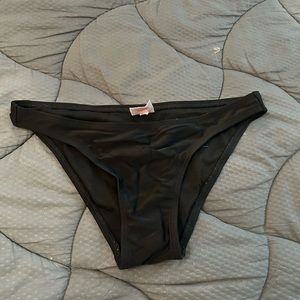 black swim bottoms